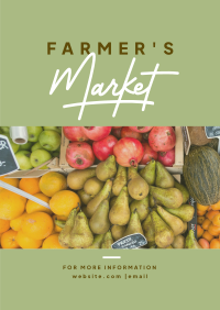 Organic Market Poster