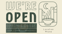 Simple Coffee Shop Animation