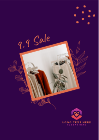 9.9 Women Fashion Sale Flyer