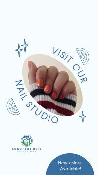 Visit Nail Studio Facebook Story