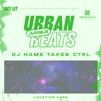 Urban Beats DJ Instagram Post Image Preview