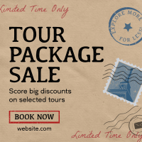 Travel Package Sale Instagram Post Design