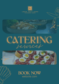 Savory Catering Services Poster