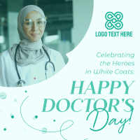 Celebrating Doctors Day Linkedin Post