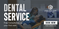 Dental Orthodontics Service Twitter Post