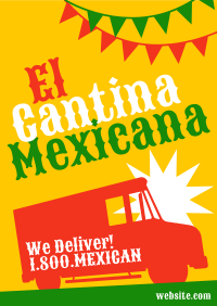 El Cantina Mexicana Poster