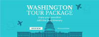 Washington Travel Package Facebook Cover Design