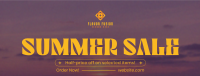 Sunny Summer Sale Facebook Cover