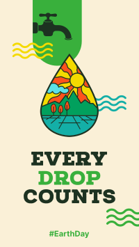 Every Drop Counts Instagram Reel Image Preview