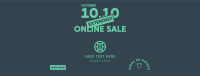 Extended Online Sale 10.10  Facebook Cover