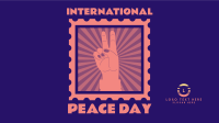 Peace Day Stamp Facebook Event Cover