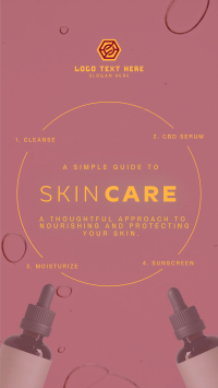 Minimalist Skin Care Routine Instagram Reel Image Preview