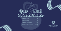 Nail Treatments List Facebook Ad