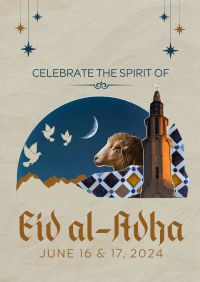 Collage Eid Al Adha Poster Design