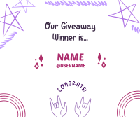 Very Peri Giveaway Winners Facebook Post Image Preview