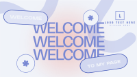 Minimal Welcome Page Video Design