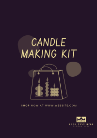 Candle Making Kit Poster