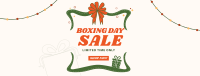 Boxing Day Sale Facebook Cover Design