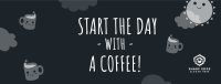 Morning Coffee Facebook Cover Image Preview