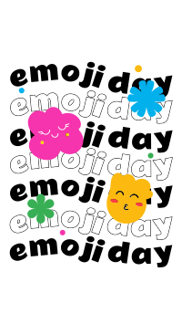 Emojis & Flowers Facebook Story