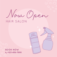 Hair Salon Opening Instagram Post Image Preview