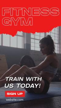 Train With Us Facebook Story