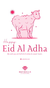 Eid Al Adha Lamb Instagram Story