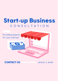 E-commerce Business Consultation Flyer