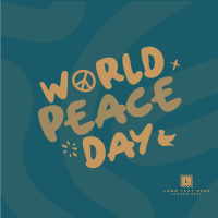 Peace Day Quirks Linkedin Post Design