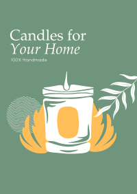 Boho Candle Collection Poster