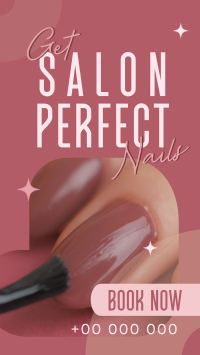 Perfect Nail Salon Instagram Reel Image Preview