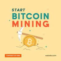 Start Crypto Mining Instagram Post Image Preview