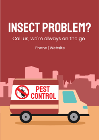 Pest Control Truck Flyer