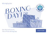 Boxing Day Sale Postcard example 4