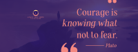 Manifest Courage Facebook Cover