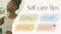 Minimalist Wellness Tips Animation
