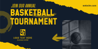 Basketball Tournament Twitter Post