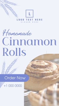 Homemade Cinnamon Rolls TikTok Video
