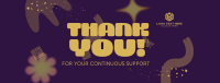 Quirky Thank You Facebook Cover Image Preview