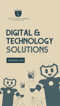 Digital & Tech Solutions Instagram Story