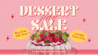 Retro Dessert Sale Animation