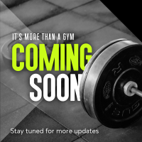Stay Tuned Fitness Gym Teaser Instagram Post