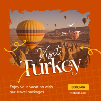 Turkey Travel Linkedin Post