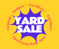 Comic Yard Sale Facebook Post
