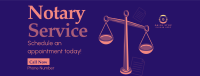 Professional Notary Services Facebook Cover Image Preview