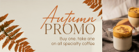 Autumn Coffee Promo Facebook Cover