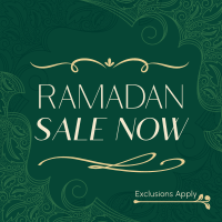 Ornamental Ramadan Sale Instagram Post Design