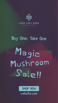 Psychedelic Mushroom Sale Instagram Story