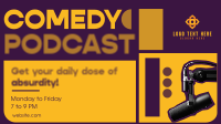 Daily Comedy Podcast Animation