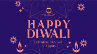 Happy Diwali Greeting Facebook Event Cover